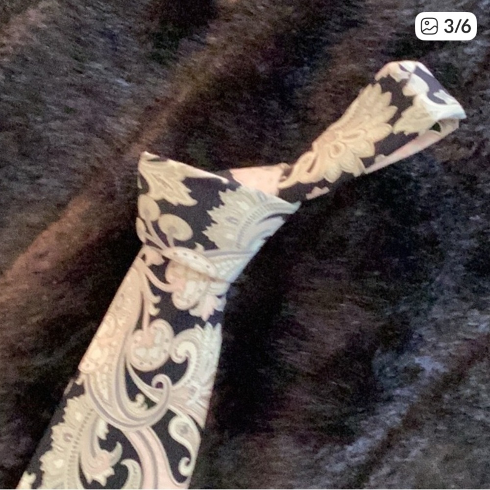 RICHEL SILK PAISLEY TIE - Picture 2 of 6